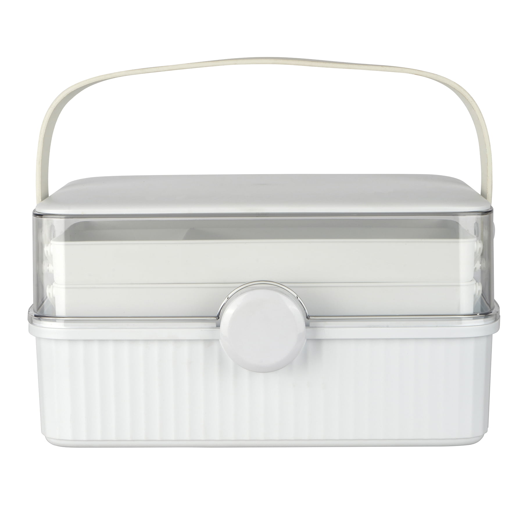 Artist’s Loft Storage Box – Multi-Tier Craft Organizer with Compartments - Multi-Color - Medium 13.5" x 8" x 7" - 1 Pack