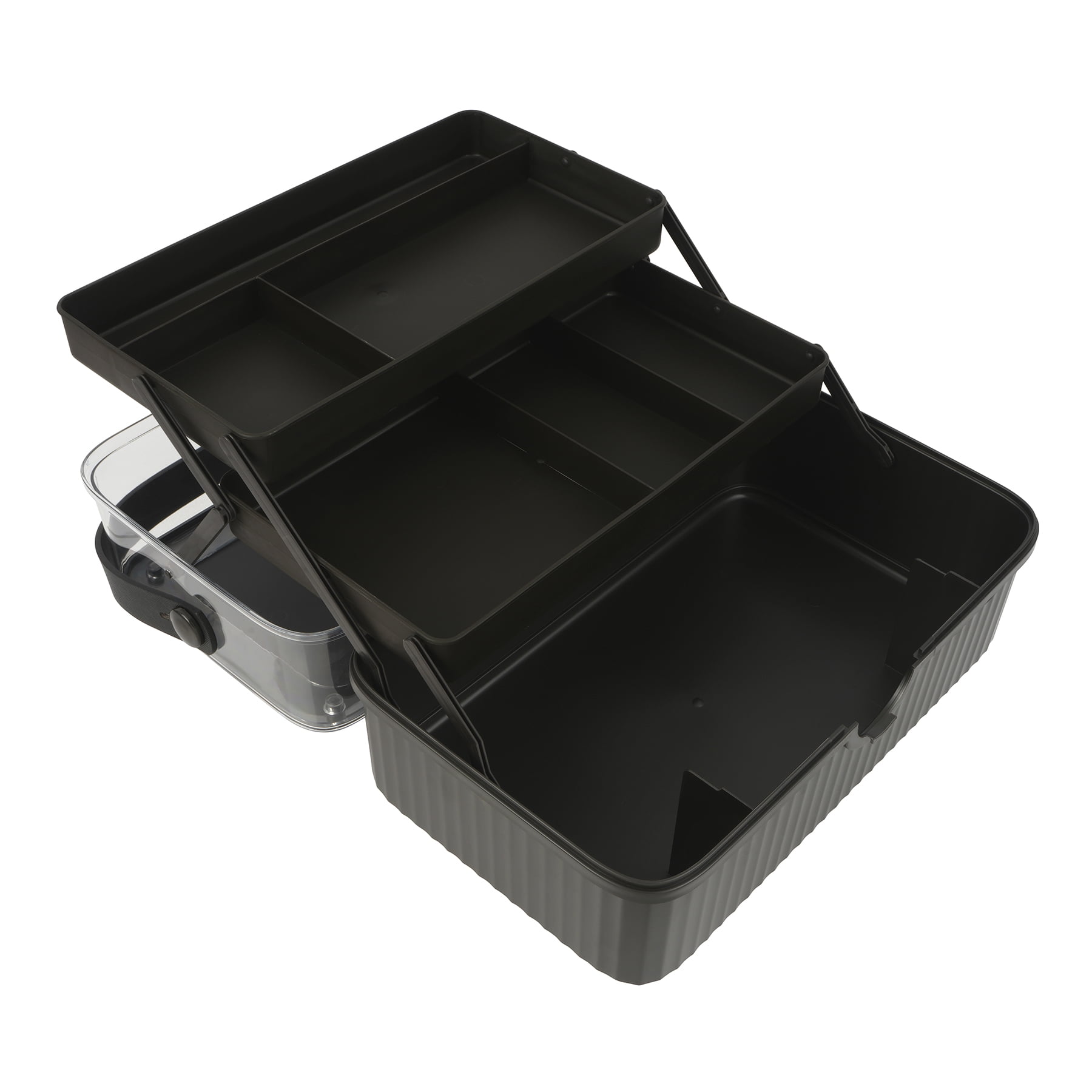 Artist’s Loft Storage Box – Multi-Tier Craft Organizer with Compartments - Multi-Color - Medium 13.5" x 8" x 7" - 1 Pack