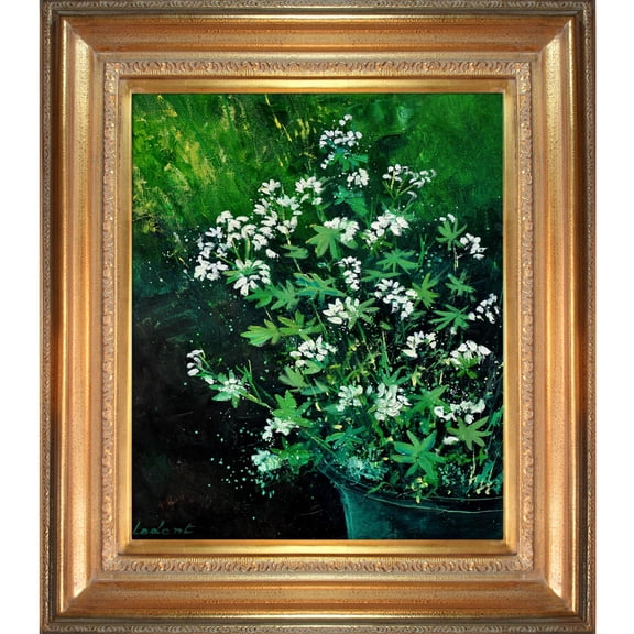 ArtistBe Pol Ledent 'Asperules' Framed Canvas Print