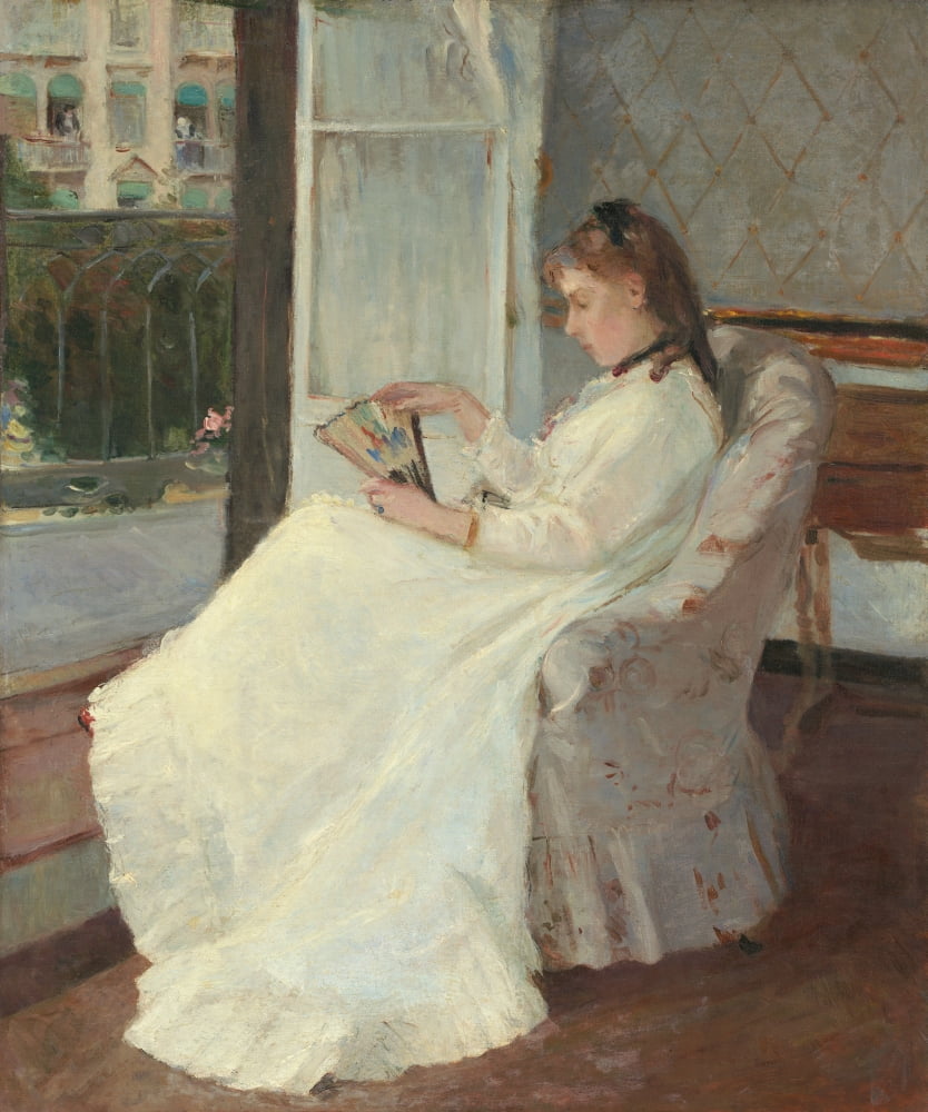 ArtistS Sister At A Window Canvas Art - (24 x 36)