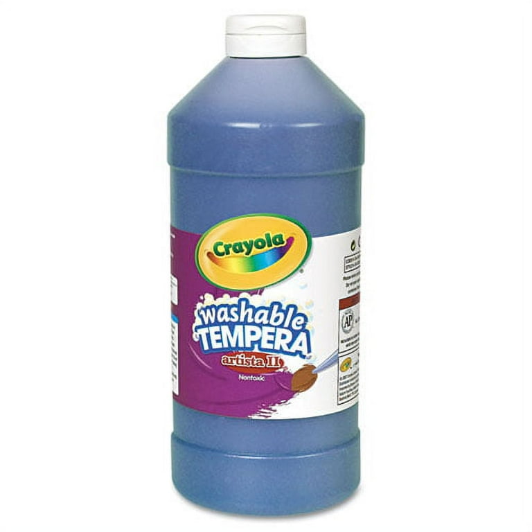 Crayola Premier Tempera Paint - 2 lb - 1 Each - Blue Crayola Premier Tempera Paint - 2 lb - 1 Each - Blue