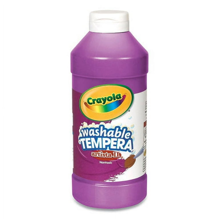 Artista II Washable Tempera Paint, Violet, 16 oz Bottle Artista II Washable Tempera Paint, Violet, 16 oz Bottle