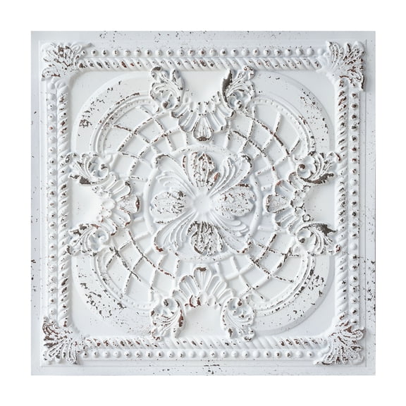 Artistic 3D ceiling tile Emboss interior wall panel for HOTEL PL31 Distress crack white black 10Pcs/pack