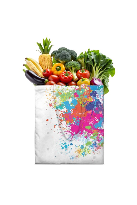 Artistic Abstract Graffiti Art Print Colorful Pop Art Chic Design Psychedelic Rainbow Wall Poster