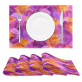 thumbnail image 1 of Artistic Abstract Patterns Reversible Placemat Non Slip Coffee Mat 18x12 Inch for Dining, Kitchen, Coffee, 1 of 9