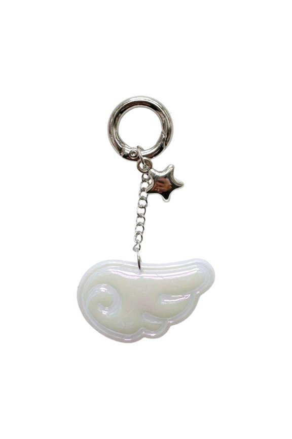 Artistic Acrylic Keychain Symbolic Jewelry Accessory For Keys Purses Stylish Practical Present Jewelry