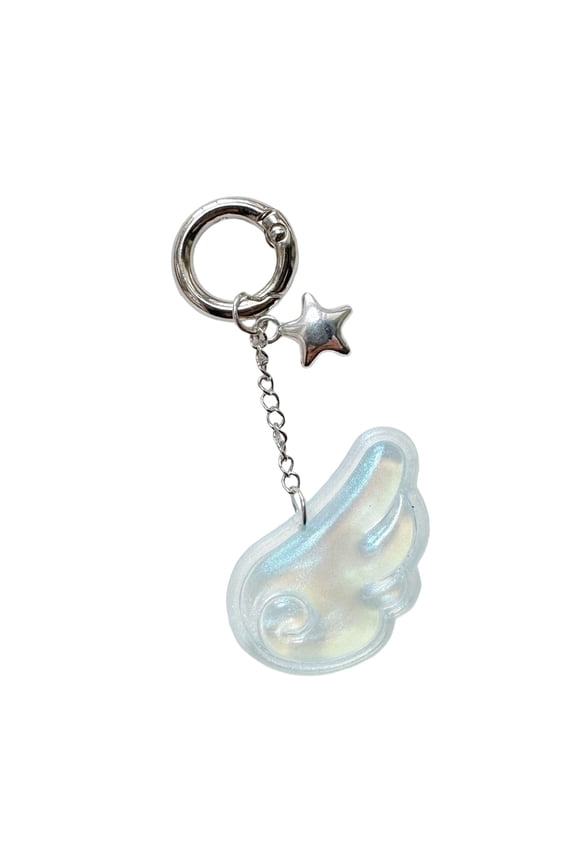 Artistic Acrylic Keychain Symbolic Jewelry Accessory For Keys Purses Stylish Practical Present Jewelry