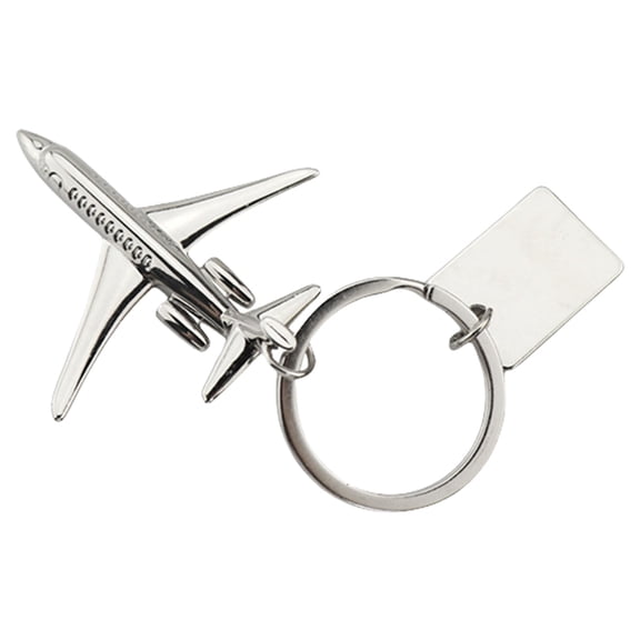 Artistic Aircraft Keychain with Exquisite Detailing Aircraft Backpack Charm Perfect for Men Women and Collectors
