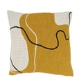 thumbnail image 1 of Artistic Ambiance Abstract Poly Filled Throw Pillow, 1 of 3