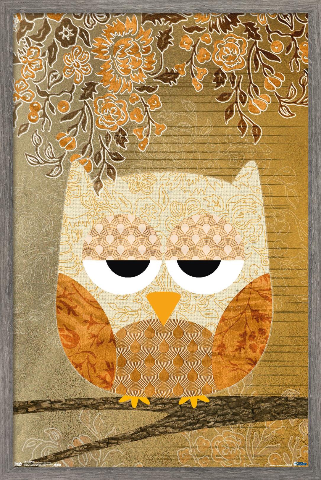 Artistic Antique Owl