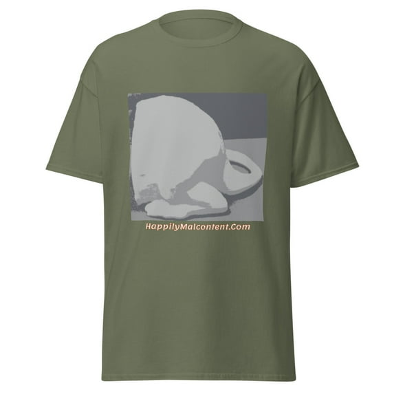 Artistic Ass T-Shirt (Military Green, XL)