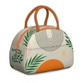 thumbnail image 1 of Artistic Aztec Lunch Bag&nbsp;- Thermal Insulated Cooler with Bohemian Prints, Portable Tote for Women & Students, 1 of 4