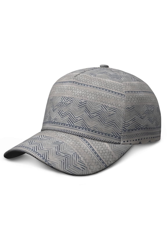 Artistic Boho Chic Dad Hat – Vintage Ethnic Baseball Cap with Patterns, Adjustable Unisex Snapback for Men Women, UV Protection, Breathable for All Seasons