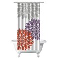 thumbnail image 1 of Artistic Boho Retro Shower Curtain 36x72 Inches Quick-Dry Polyester Curtain with Plastic Hooks Tribal Rustic Ethnic Style, 1 of 5