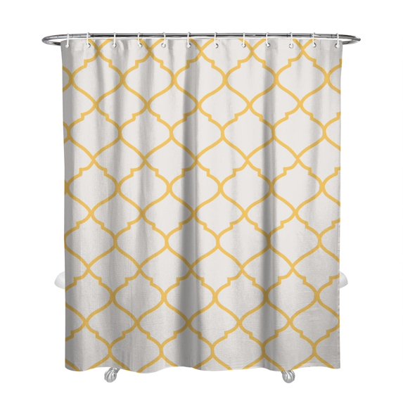Artistic Boho Retro Shower Curtain 72x84 Inches Quick-Dry Polyester Curtain with Plastic Hooks Tribal Rustic Ethnic Style