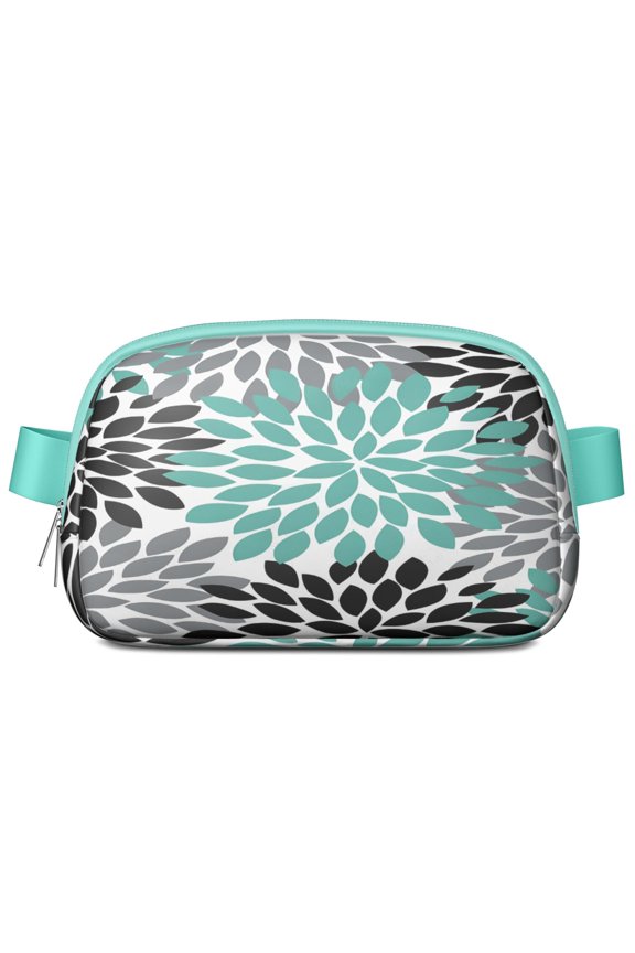 Artistic Boho Waist Bag – Colorful Sling for Women – Geometric, Abstract and Lightweight