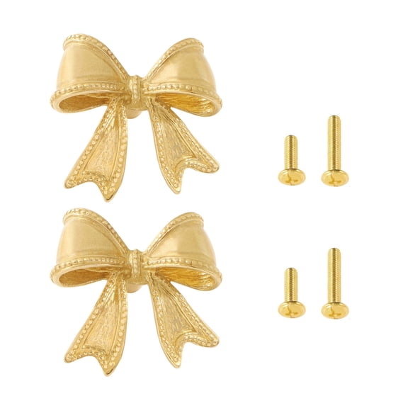 Artistic Butterfly Bows Cabinet Pull Handle Heavy Type Brasses for Bathroom Kitchen Home Improvement Projects