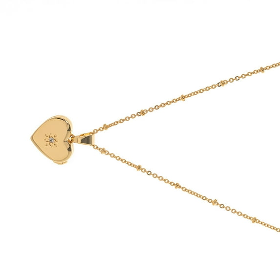 Artistic Colorful Heart Necklace Stainless Steel Women’s Jewelry With Oil Drop Printing Designs for Casual Wear
