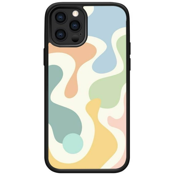 Artistic Colorful Phone Case Compatible With iPhone 14 Pro Case ,Soft TPU Cool Fashion Design