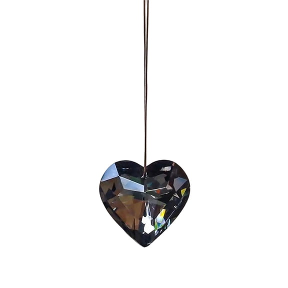 Artistic Crystal Sun Catcher Love Heart Ornaments for Creating Enchanting Atmospheres for Home and Special Event