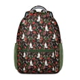 thumbnail image 1 of Artistic Dog Pattern Daypack - Adjustable S-Shaped Shoulder Straps for Comfort, 1 of 2