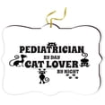 thumbnail image 1 of Artistic Donna - Pediatrician by Day Cat Lover by Night - for Car Interior Rear View Mirror Hanger Car Accessories Interior Decoration Hanging Ornament Fancy Christmas Tree Ornament for Christmas, 1 of 1