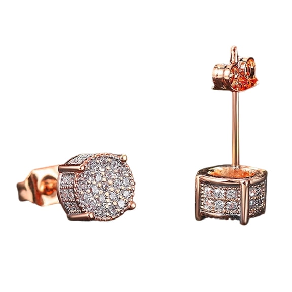 Artistic Ear Studs Delicate Studs Earrings Statement Earring Ears Jewelry Sparkling Earring Suitable for Everyday Wear