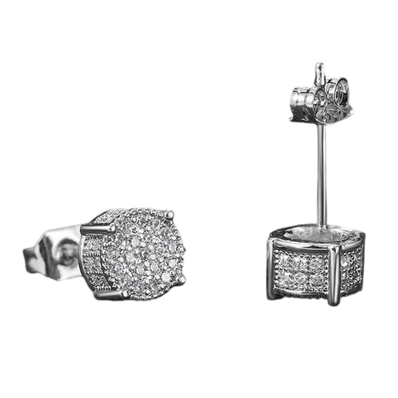 Artistic Ear Studs Delicate Studs Earrings Statement Earring Ears Jewelry Sparkling Earring Suitable for Everyday Wear