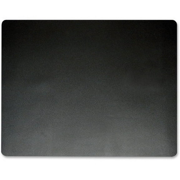 Artistic Eco-Black Antimicrobial Desk Pad Rectangle - 19" Width x 24" Depth - Black