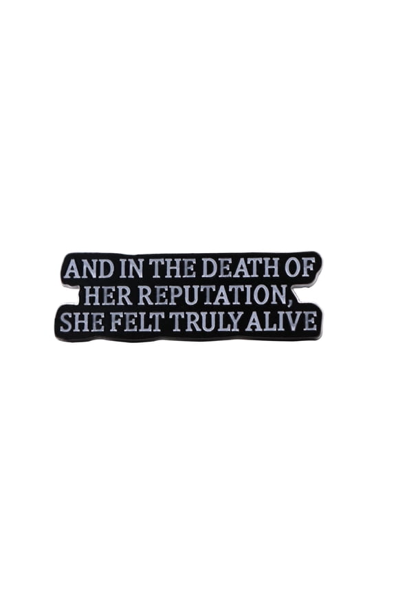 Artistic Enamelled Coating Alloy Badges Funny Humorous Quote Brooch Pin Multipurpose Decoration For Clothing Bags Gift