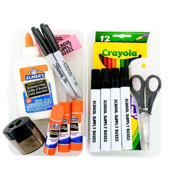 Artistic Essentials Back to School Pencil Box - 18 Pieces