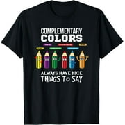 Artistic Expression: Dynamic Teacher T-Shirt for Colorful Creators