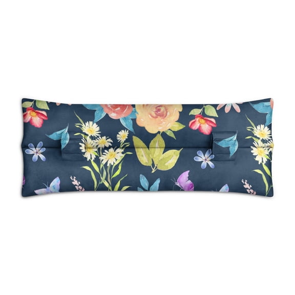 Artistic Floral Design Seatbelt Pillow - Chest Protector After Heart or Breast Surgery