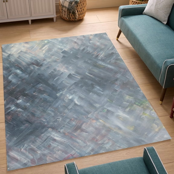 Artistic GC_TRE8014 Slate 5 ft. 3 in. x 7 ft. 3 in. Area Rug