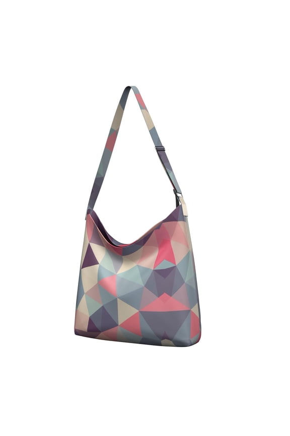 Artistic Graffiti Style Women's Crossbody Bag - Chic Minimalist Handbag for Work & Casual Outings