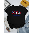 thumbnail image 1 of Artistic Graphic USA Gymnastics Retro Athletic Sport Art Top Top Unisex T-Shirt V16137 ,up to size 5XL, 1 of 2