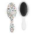 thumbnail image 1 of Artistic Home Accents Hair Brush, Floral Rustic Boho Pattern Paddle Brush with Soft Bristles, Perfect Gift for Women, Girls, Teens, 1 of 8