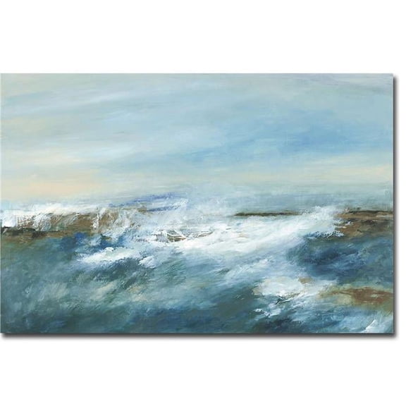 Artistic Home Gallery 1624N448CG Storm Watching by Wani Pasion Premium Gallery-Wrapped Canvas Giclee Art - 16 x 24 x 1.5 in.