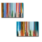 Artistic Home Gallery 1624R939EG Navigation I & II by Teresa Camozzi 2-Piece Premium Gallery-Wrapped Canvas Giclee Art Set - 16 x 24 x 1.5 in.