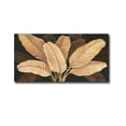 thumbnail image 1 of Artistic Home Gallery 1632Y743GG Calypso Leaves I by Paul Brent Premium Gallery-Wrapped Canvas Giclee Art - 16 x 32 x 1.5 in., 1 of 1
