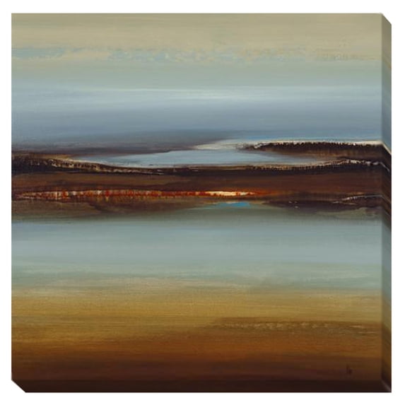 Artistic Home Gallery 2020301G Zen Land Canvas Giclee Artwork - 20 in.