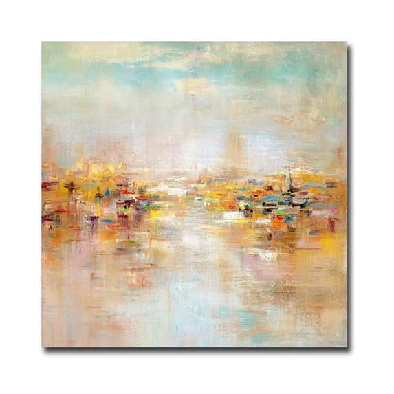 Artistic Home Gallery 3030647EG Shimmer by Paul Bell Premium Gallery Wrapped Canvas Giclee Art - Ready-to-Hang, 30 x 30 x 1.5 in.