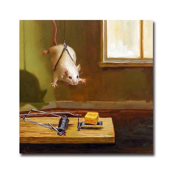Artistic Home Gallery 3030K5673G Mission Impossible by Lucia Heffernan Premium Gallery-Wrapped Canvas Giclee Art - Ready-to-Hang, 30 x 30 x 1.5 in.