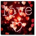 thumbnail image 1 of Artistic Home Gallery 3030S247TG Love by Kate Carrigan Custom Gallery-Wrapped Canvas Giclee Art - Ready to Hang, 30 x 30 x 1.5 in., 1 of 1
