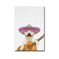 thumbnail image 1 of Artistic Home Gallery 30456756IG Dog Guitarist by Tai Prints Premium Oversize Gallery-Wrapped Canvas Giclee Art - 45 x 30 in., 1 of 1