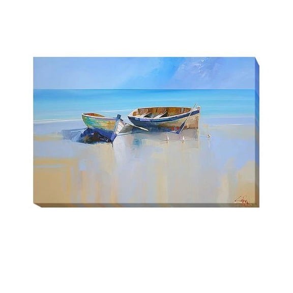 Artistic Home Gallery 3045K5694IG Afternoon Gulls by Craig T. Penny Premium Oversize Gallery-Wrapped Canvas Giclee Art - 30 x 45 x 1.5 in.