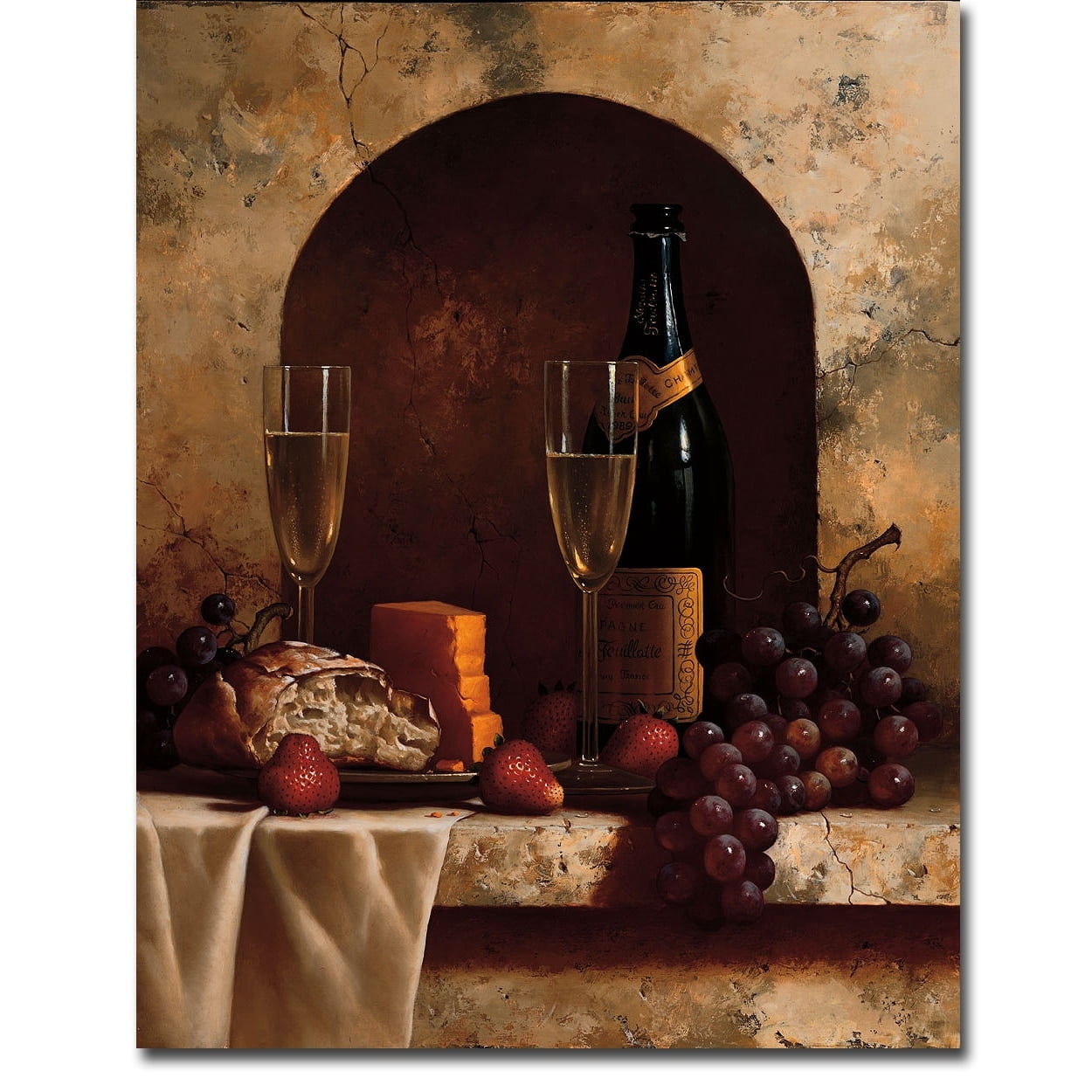 A Date to Remember Rustic Gallery Wrapped Canvas Art 28 in x 22 in