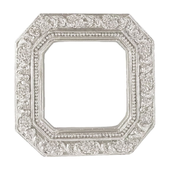 Artistic Irregular Shape Pictures Frame Natural Resin Round Pictures Frame For Home Wall Decors for Home Interior