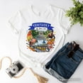 thumbnail image 1 of Artistic Kentucky State Themes and Landmarks T-Shirt, Tee for History and Travel Lovers, 1 of 6