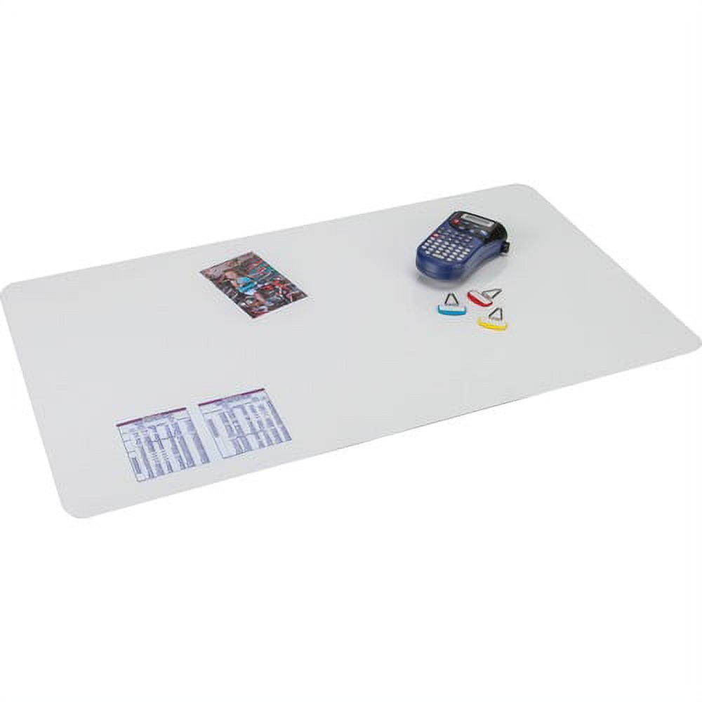Artistic Krystal Antimicrobial Desk Pad Rectangle 24 Width x 19 Depth Vinyl Clear Bundle of 10 Each Walmart Business Supplies
